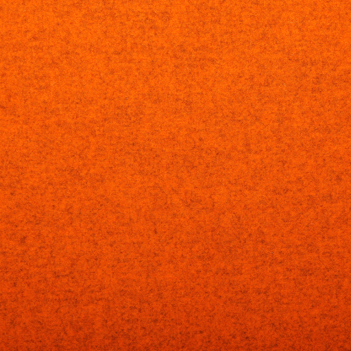 Wool Button Orange